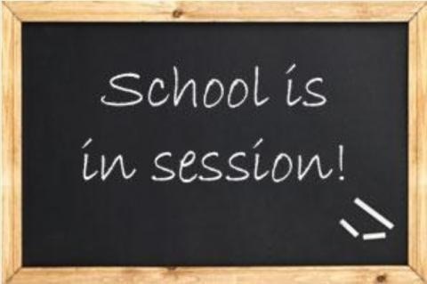 school in session image