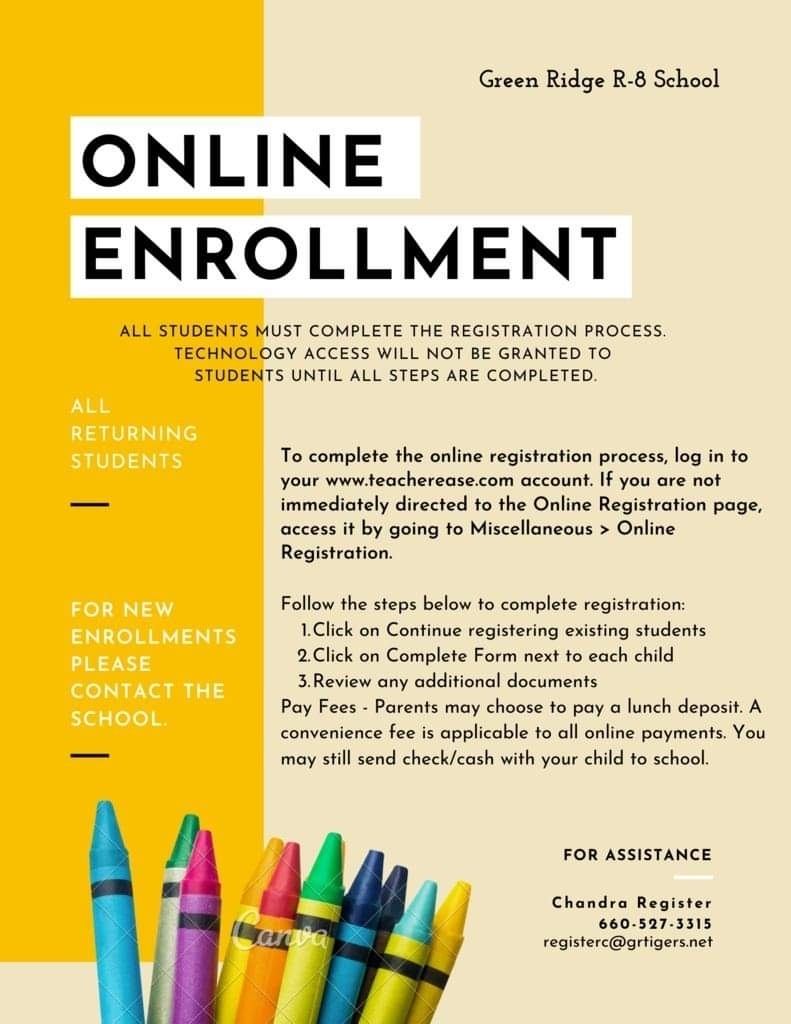 How to enroll online