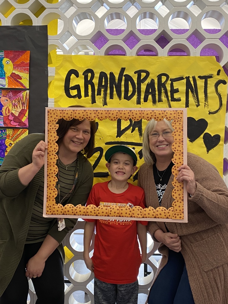 grandparents and student